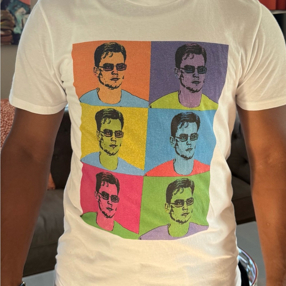 Pop Art Graphic Men's T-Shirt - Picture 3 of 5